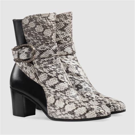 gucci.boots snake|Gucci ankle boots suede.